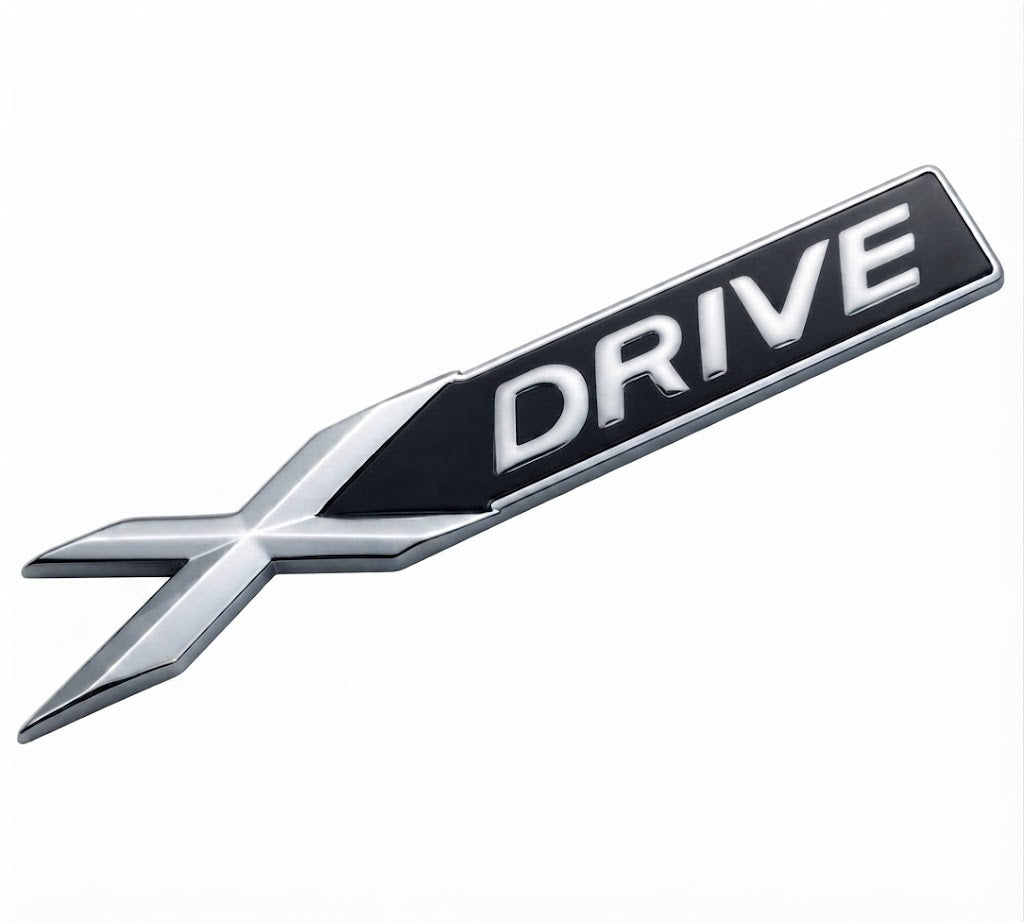 Emblema 3D auto scris XDRIVE BMW 3 4 5 6 7 Series X1 X3 X5 E70 X6 E71 E39 E46 E60 E87